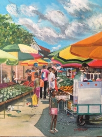 typical Trinidad Weekend Market