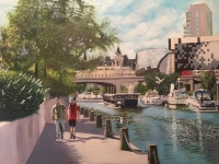 (Laurier Ave. Bridge)   Downtown Ottawa