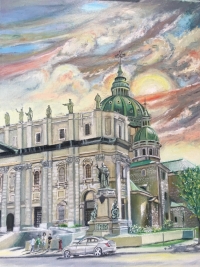 The Marie-Reine-Du-Monde Cathedrale  Montreal