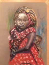 WOMAN FROM MAURI MAGHREB TRIBE