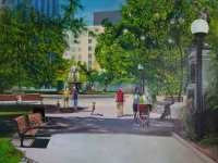 Hot Summer Strollers  [Confederation park Ottawa]